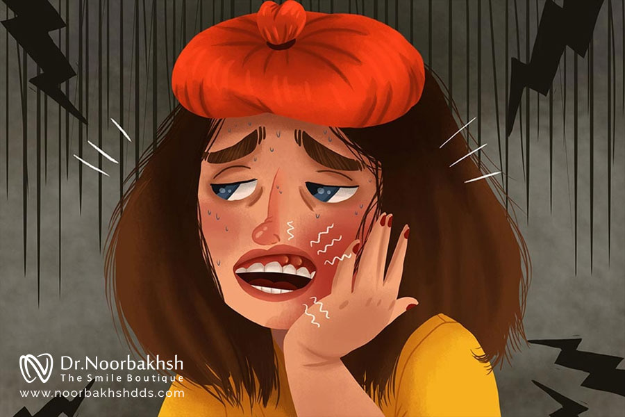 علائم غیر طبیعی بعد از عصب کشی